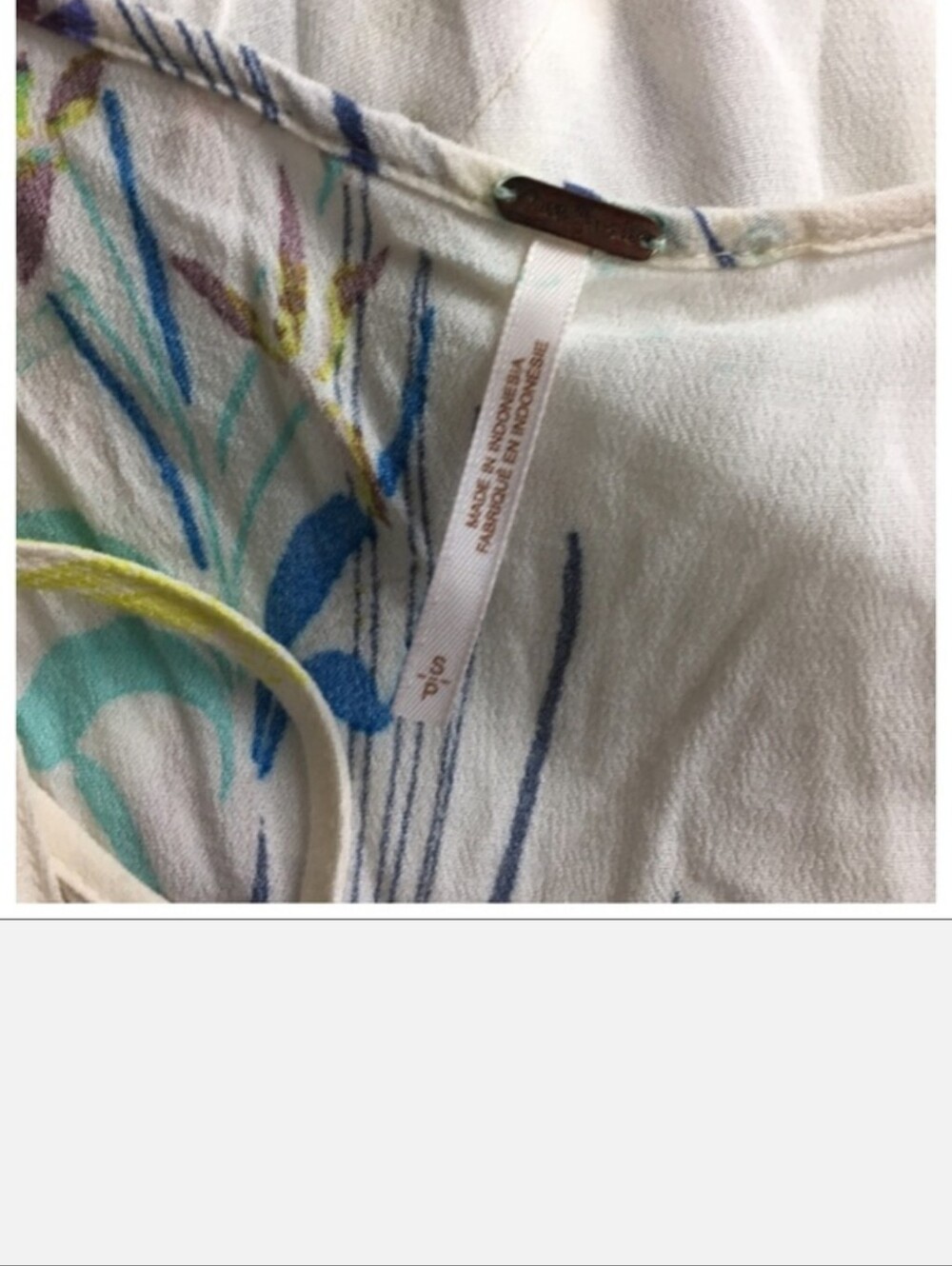 Free People Clear Skies Tunic Dress Sz S - Picture 8 of 8